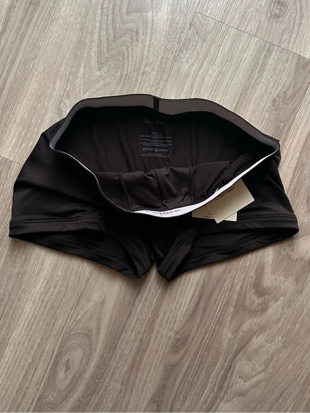 Calvin Klein | 1996 Micro Low Rise Trunks in Solid Black (Small)